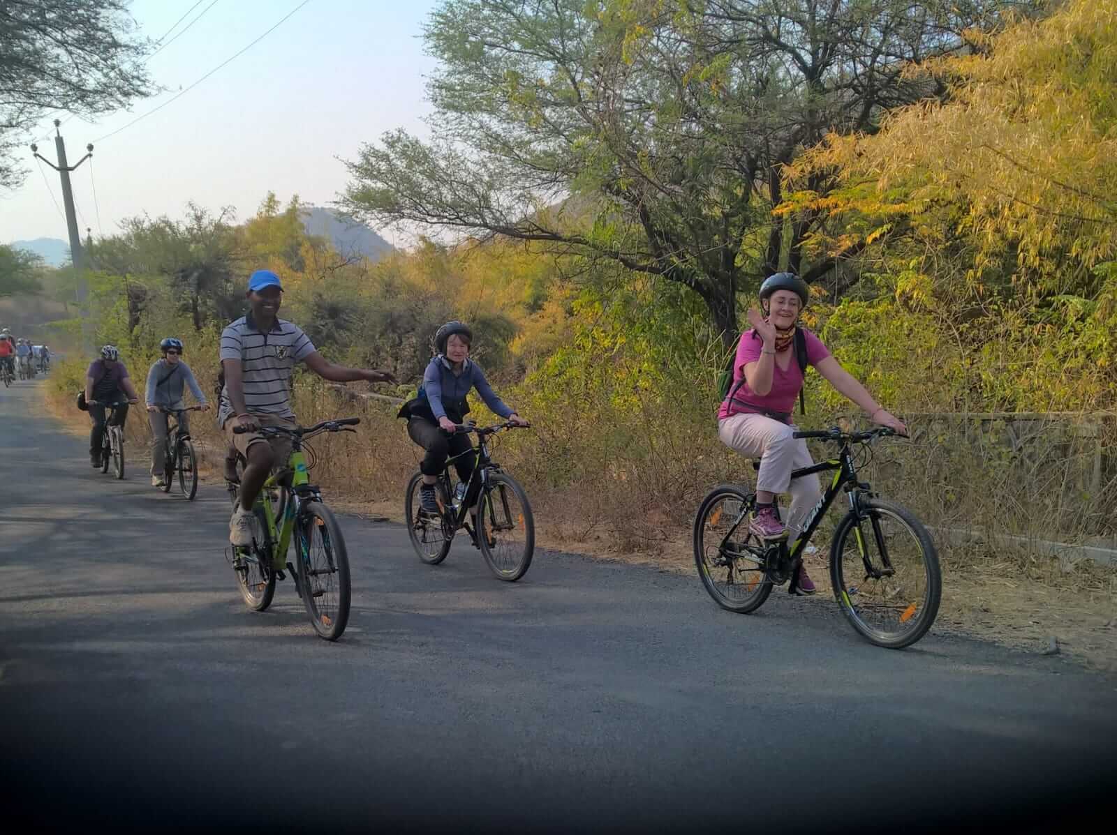 Bicycling in Udaipur